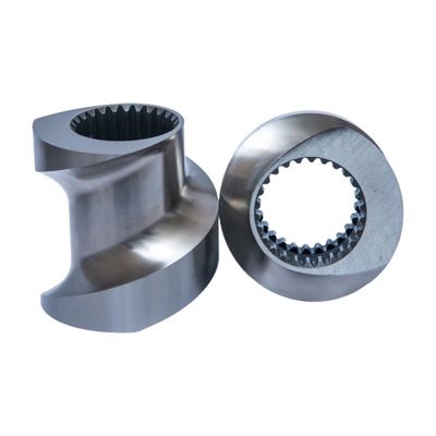 Beli Pakai tahan elemen sekrup ISO9001 75mm Mesin Ekstruder Sekrup Ganda online manufacture