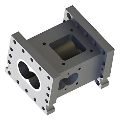 Beli Twin Screw Extruder Side Open Screw Barrel CNC Machining Untuk Industri Teknik Plastik online manufacture