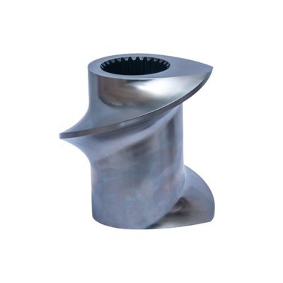 Beli DIN Vacuum Harded Screw Elements Extruder Single Flighted Covey Screw Element ISO9001 online manufacture