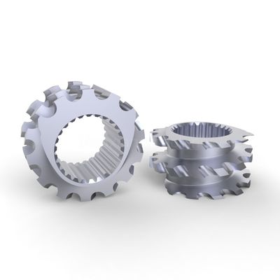 Beli Double Screw Extruder Zester Mixing Element ZME 0.02mm Toleransi Untuk Efisiensi Pencampuran yang Lebih Tinggi online manufacture