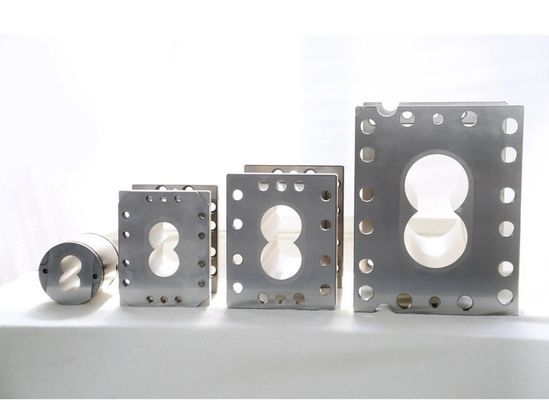 Beli Pemanasan listrik paduan baja sekrup Feed Barrel Segmen Cylinder Assembly Extruder Barrel online manufacture