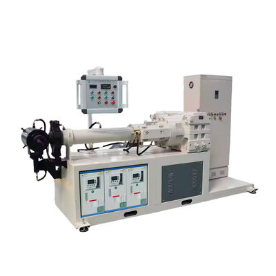 Beli Mini Twin Screw Pelletizing Line untuk produksi pipa PVC dan WPC skala laboratorium kecil online manufacture