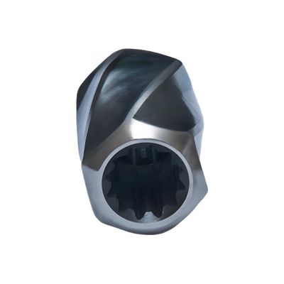 Bagian-bagian ekstruder sekrup kembar untuk rotor pencampuran industri