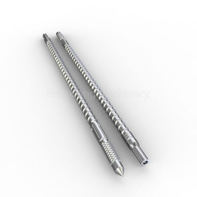 Torsi Tinggi Twin Screw Involute Spline Extruders Screw Shafts Model 125 Untuk Tujuan Petrokimia