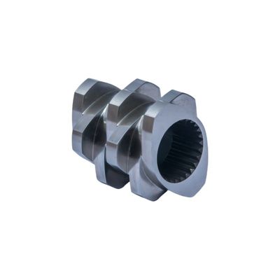 Aluminium Perunggu Permukaan Kneading Blok HRC 58 - 62 Kapasitas Tinggi Extruder Elemen Sekrup