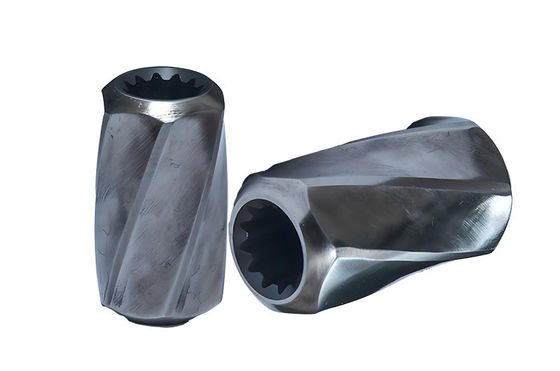 HRC 58 Sekrup Perpaduan Industri Rotor Extruder Bagian Sekrup Untuk Campuran