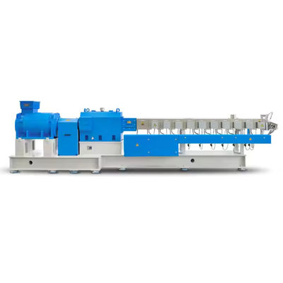 Co-rotating & Counter-rotating Twin-Screw Extruder yang dapat disesuaikan untuk aplikasi plastik, makanan, medis