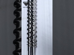 Precision Side Feeders Elemen Mesin CNC Extruder Bagian Sekrup Polishing OEM