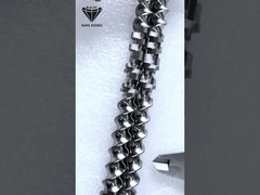 Mini Plastik Extruder Twin Screw Extruder Laboratorium Granulator Extruder Mesin