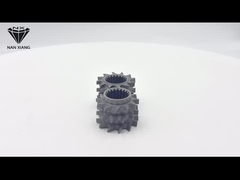 Ekstruder Sekrup Kembar Elemen Campuran Gigi yang Tepat Daya tahan Ke depan Akurasi ± 0.01mm